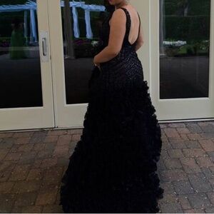 Elegant Black Evening Gown